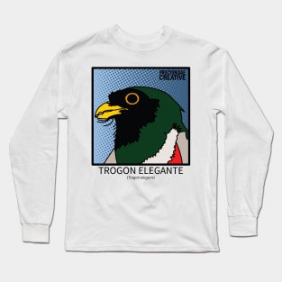 Trogon Elegante Long Sleeve T-Shirt